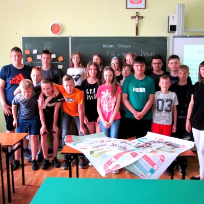 Szkolny Dzień Bezpieczeństwa Cyfrowego Publicznym Gimnazjum w Stawkach